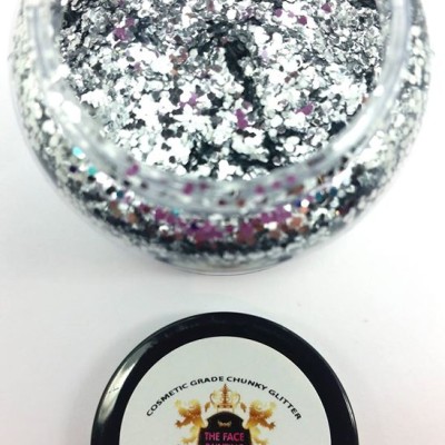 Chunky Glitter Pure Silver 50g